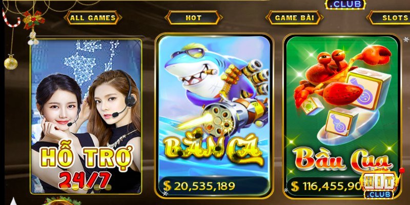 Cá cược casino online hitclub giao diện đẹp